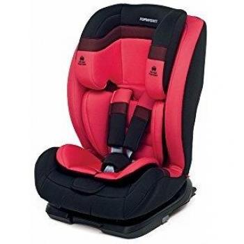 Foppapedretti Re klino Fix, Silla de coche grupo 1/2/3, Rojo