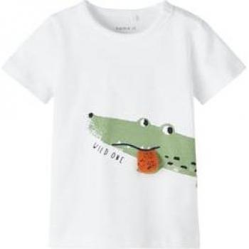 Camiseta Name It Nbmfasio Blanca Brillante
