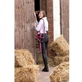Damenreithose Doreen, Vollbesatz, schwarz/schwarz, 76