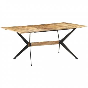 Solid Mango Wood Dining Table 180x90x76 cm