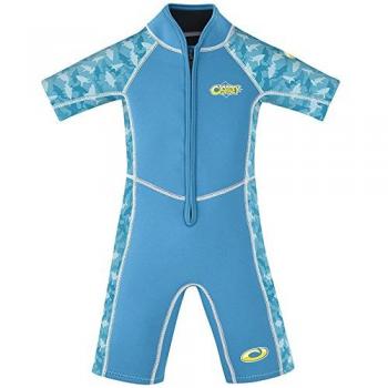 Osprey Boy de tiburón verano traje de – azul, 1 Año/2 mm