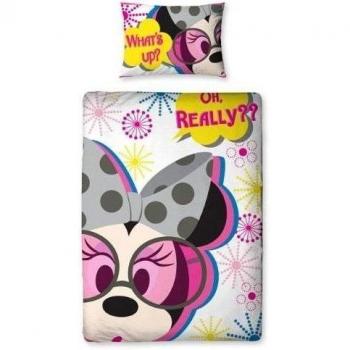 Original Minnie Disney Mickey Mouse funda nórdica reversible 135x200 Shopaholic Panel Juego de cama SELLADA 2en1 Diseño 2012