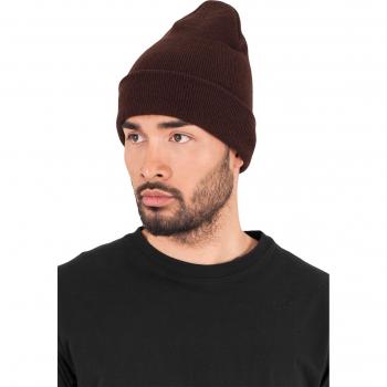Flexfit Heavyweight Long Brown Beanie
