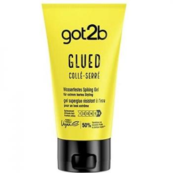 Gel para Peinado Schwarzkopf Got2B Glued 150 ml - Fijación Extrema y Resistente al Agua