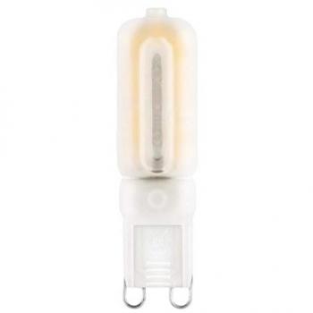 Bombilla LED G9 230V 5W Plana Cálida Mate