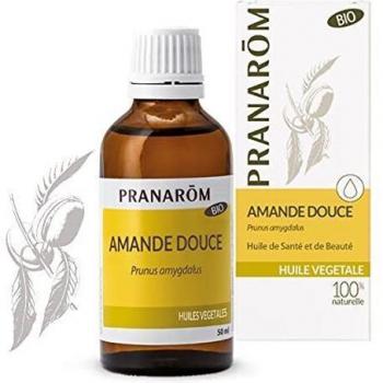 PRANARÔM Aceite Vegetal De Almendra Dulce Bio - Ml, Amande Douce, 50 Mililitro