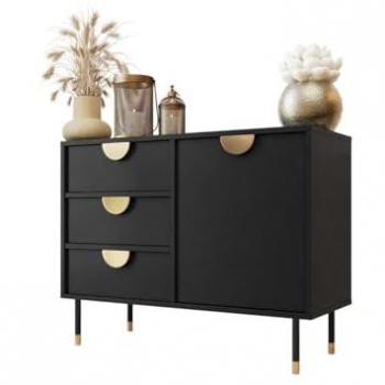Cómoda Comfivo N100, 100 x 78 x 40 cm, Madera y Diseño Moderno