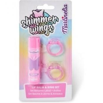 Martinelia Shimmer Wings Lip Balm & Ring Set