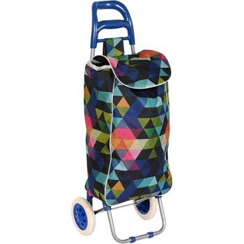 Carro de Compra Home ESPRIT Azul 37 L 34 x 28 x 96 cm