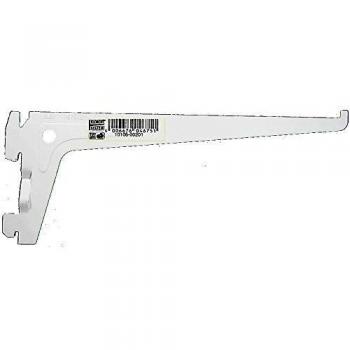 Soporte de Estante Elemento Blanco 20 cm con 2 Ganchos