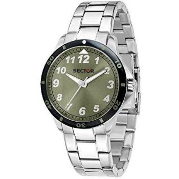 SECTOR Mens Analogue Quartz Watch with Stainless Steel Strap R3253596004