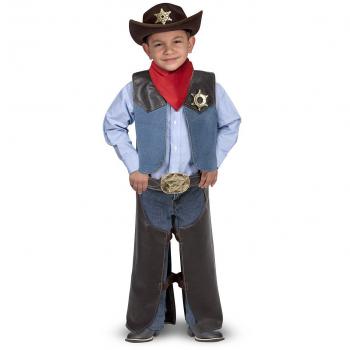 Disfraz Infantil Vaquero del Viejo Oeste 6 Años - Set de Juego de Rol Melissa & Doug