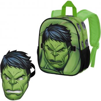 Mochila Hulk Marvel Karactermania 27cm - Alta Calidad