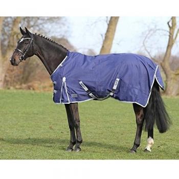 Qhp Manta Impermeable Acolchada 600 200Gr Azul Oscuro 145 Cm