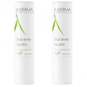 Pack Duplo Stick Labial, 4g + 4g - A-Derma