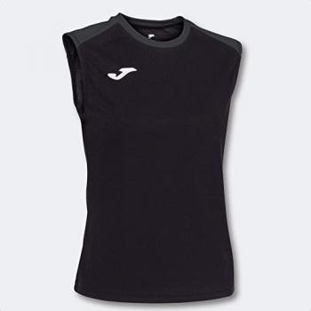 Camiseta de tirantes mujer Joma Eco Championship, color negro antracita, talla M