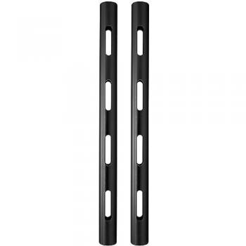Kondor Blue 8 PPSh 15mm Threaded Aluminum Rods - Raven Black, Set of 2