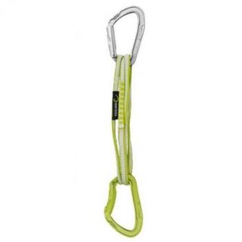 Edelrid Mission Set II 60cm Quickdraw - Silver/Oasis, Lightweight Extendable Sling