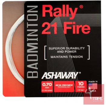 ASHAWAY Rally 21 Fire pour Badminton, Blanc
