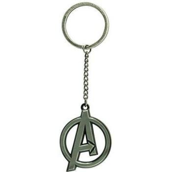 ABYstyle portachiavi, Llavero Unisex adulto, opacity, Plata, H. 4,1 cm x L. 3,3