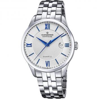 Reloj Candino C4705/A Couple de Acero Plateado