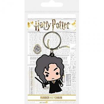 Pyramid International Harry Potter - Rubber Keychain Bellatrix Lestrange Chibi, Multicolor, 4.5 x 6 cm