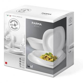 Vajilla Parma 19 Piezas - Set de Mesa para 6 Servicios
