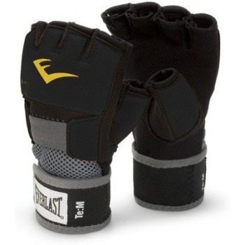 Everlast 4355B  - Guantes con gel, Negro S