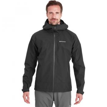 Montane Men's Spirit Lightweight Waterproof Jacket S Black