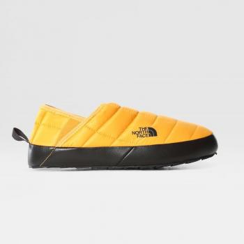 The North Face Thermoball Traction Mule V Men's Slippers - Yellow/Black, Size 10 US (43 EU)