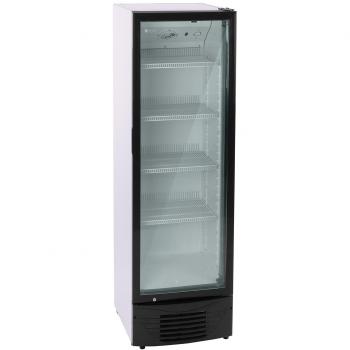 Nevera expositora de bebidas - 320 L - LED - Marco negro
