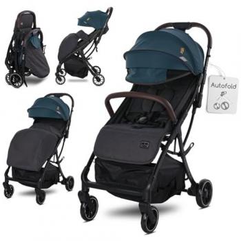 Silla de Paseo Plegable MINORI Lorelli con Ruedas PU, Portavasos y Funda para Pies hasta 22 Kg