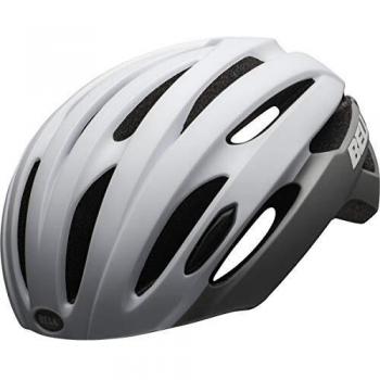 BELL Avenue LED MIPS Casco de Ciclismo Road, Hombre, Mate/Blanco Brillante/Gris, Talla única