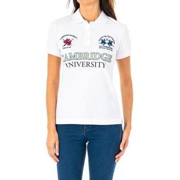 La Martina Polo manga corta con cuello solapa 2WPG65-00001 para mujer