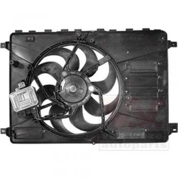 Ventilador de Radiador para Motor VAN WEZEL 1881747 compatible con FORD KUGA 1, MONDEO 4 Turnier y S-Max Mk1