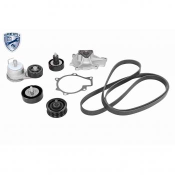 ACKOJA Kit de correas auxiliares y bomba de agua para AUDI: A4, Q5, A6, A5, A7, SQ5 & HYUNDAI: Tucson, ix35, Santa Fé & KIA