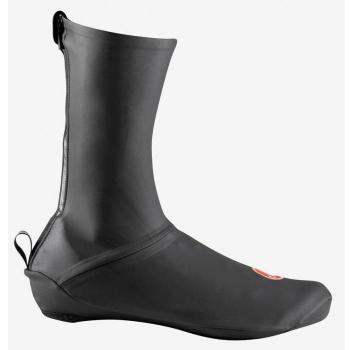 Calcetines de ciclismo Castelli Aero Race Shoecover para hombre, color negro intenso, talla XXL