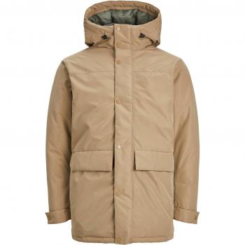 Jack & Jones JJCHAMP Beige Men's Parka Jacket
