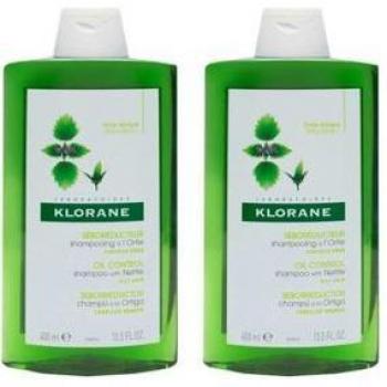 Klorane Pack Duo Champú de Ortiga para Cabello Graso 2x400ml