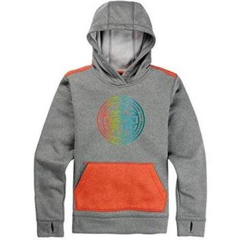 Burton Oak Sudadera, Niñas, Gray Heather/Crabapple Heather, L
