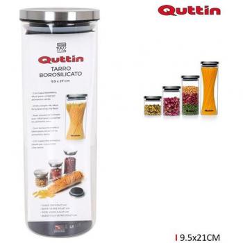 Tarro de Borosilicato 9.5x21cm - Quttin