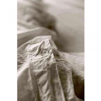 NATURALS Funda nórdica de Lino Blanco Cama 90 cm