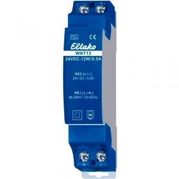 Eltako WNT12-24V DC-12W/0,5A - Fuente de alimentación de largo alcance 12 W/0,5 A