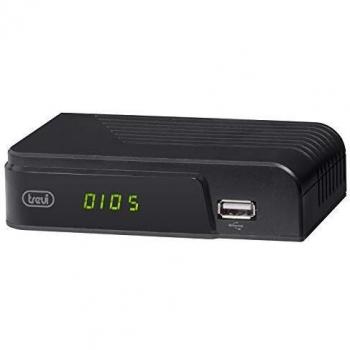 Decoder Digital Terrestre HD DVB-T2 HEVC 10 Bit Trevi HE 3365 T2 con HDMI, USB y Scart