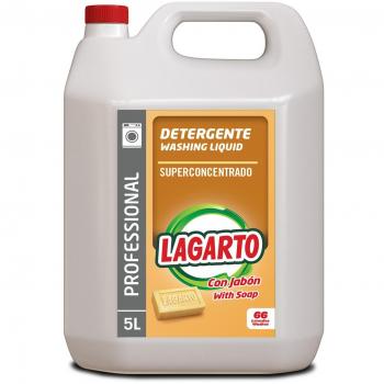 Lagarto Detergente Liquido Lavadora Profesional - 5000 ml