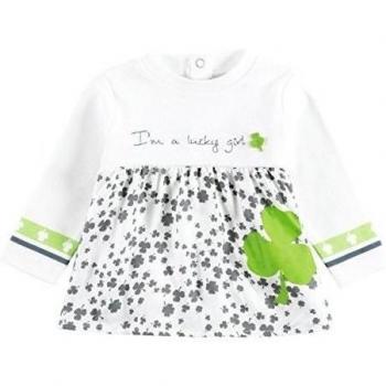 Boboli Vestido Punto Combinado De Bebé Niña - Talla - 1m Para Bebés