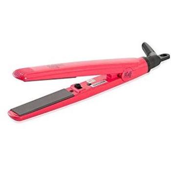 Plancha de Pelo de Viaje Mini Chroma Rosa con Placas Cerámicas, Alisador Pequeño, Temperatura 200ºC