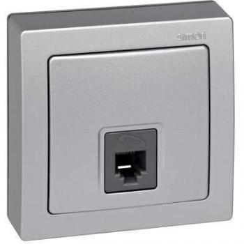 Simon - 73481-53 toma telefono rj-12 monobloc s-73 loft alum Ref. 6557363370