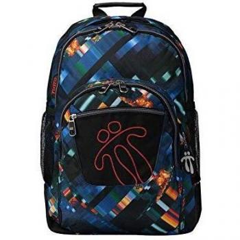 Totto-Mochila Escolar Estampado glitech - Crayoles