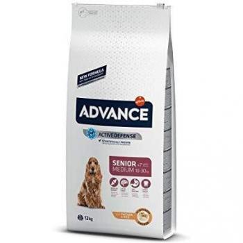 Advance Medium Senior rico en Pollo y Arroz 12Kg